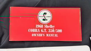 1968 Shelby Mustang GT500KR 428 Cobra Jet (Withdrawn)