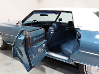 1973 Cadiliac DeVille 4-door Pillarless - 16,673 miles from new!