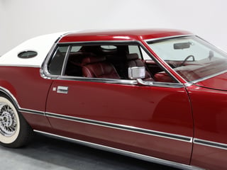 1976 Lincoln Continental Mark IV - Dark Red Moondust Metallic