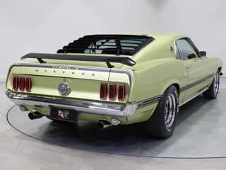 1969 Ford Mustang Mach 1 351 4V Windsor 4sp Man - Lime Gold