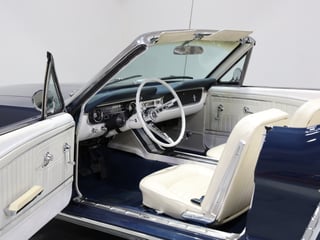 1965 Ford Mustang Convertible 289ci 4sp Man - Caspian Blue
