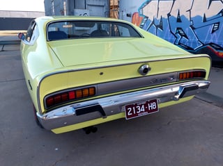 1972 VH Valiant Charger 770 SE E55 - Lime Light