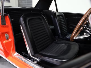 1966 Ford Mustang Coupe 289ci RHD - Signal Flare Red