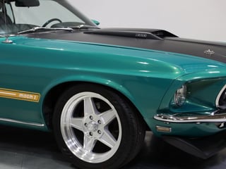 1969 Ford Mustang Mach 1 351ci Windsor - Silver Jade Metallic
