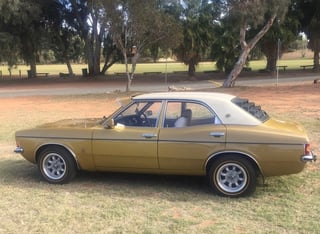 1976 TD Cortina XLE Champagne Edition