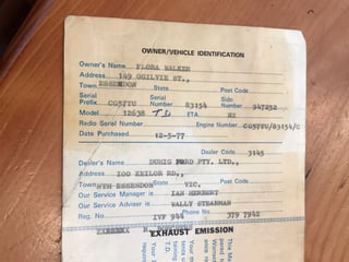 1977 Ford TD Cortina XLE