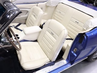 1965 Ford Mustang Convertible 302ci - Estoril Blue Metallic 