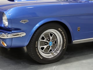 1965 Ford Mustang Convertible 302ci - Estoril Blue Metallic 