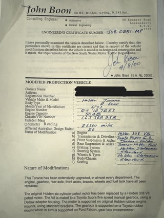 1973 Holden LJ Torana GTR XU2 Tribute