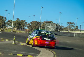 2001 CAT Racing 600 AU Falcon Supercar - John Bowe