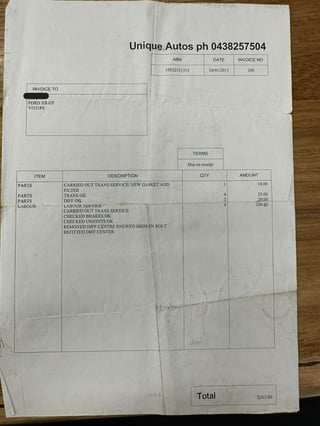 1974 Ford Falcon XB GT Sedan - Burnt Orange