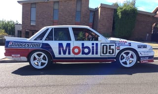 1986 VL Commodore Berlina 4.9L litre Mobil Brock Tribute