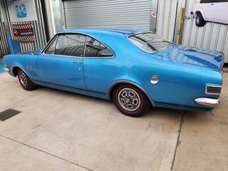 1969 HK GTS Monaro - Bright Blue Metallic 