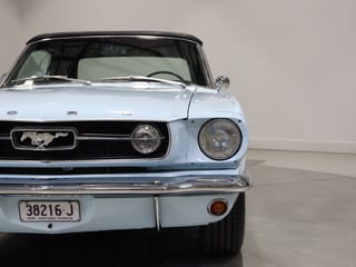 1966 Ford Mustang Convertible 289 2V - Arcadian Blue