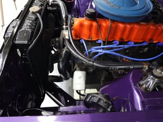 1971 Ford XY Falcon 500 6cyl Top Loader - Wild Violet Sunroof