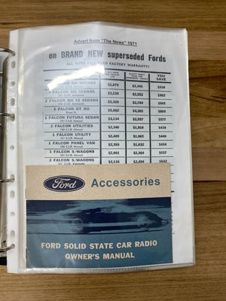 1971 Ford XY Fairmont 302 V8 - Jewel Green