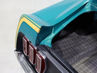 1969 Ford Mustang Mach 1 351ci Windsor - Silver Jade Metallic