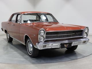 1971 Ford ZD Fairlane 351 V8 T-Bar Auto - Bronze Wine Metallic