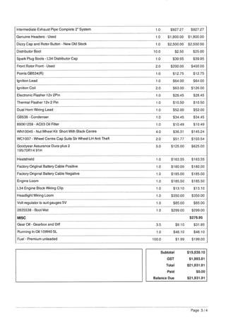 1974 Holden LH Torana SL/R 5000 L34