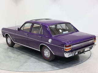 1971 Ford XY Falcon 500 6cyl Top Loader - Wild Violet Sunroof