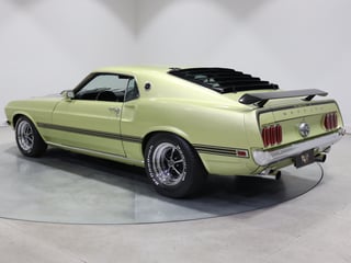 1969 Ford Mustang Mach 1 351 4V Windsor 4sp Man - Lime Gold