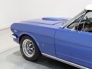 1965 Ford Mustang Convertible 302ci - Estoril Blue Metallic 