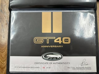 2007 FPV BF MK II Falcon GT R-Spec 40th Anniversary - Build No 46