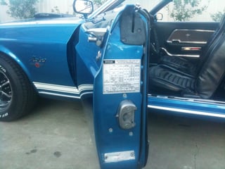 1969 428CJ R Code ( Ram Air ) GT Mustang