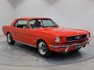 1966 Ford Mustang Coupe 289ci RHD - Signal Flare Red
