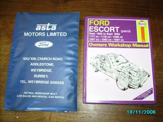 1991 Mark 4 Ford Escort XR3i Cabriolet