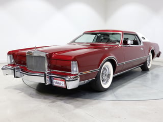 1976 Lincoln Continental Mark IV - Dark Red Moondust Metallic