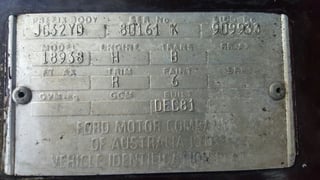 1981 XD Fairmont Ghia Limited Edition