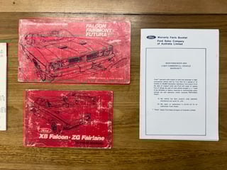 1973 Ford Falcon XB GT 4V - Polar White 