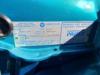 1977 Valiant CL Sports Pack Panel Van - 318 V8 4 speed