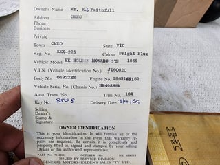 1969 HK GTS Monaro - Bright Blue Metallic 