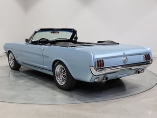 1966 Ford Mustang Convertible GT - 289 4V - Silver Blue