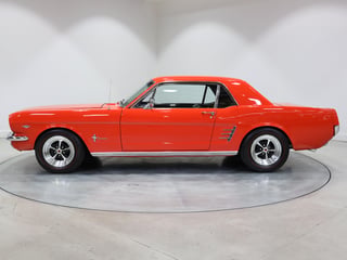 1966 Ford Mustang Coupe 289ci RHD - Signal Flare Red