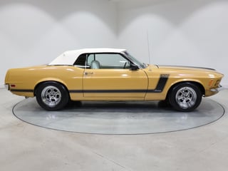 1970 Ford Mustang Convertible 302ci - Bright Gold 