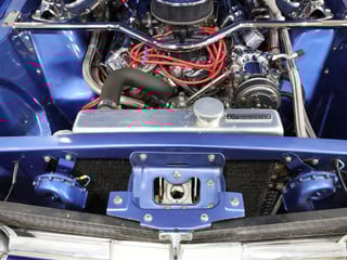 1965 Ford Mustang Convertible 302ci - Estoril Blue Metallic 