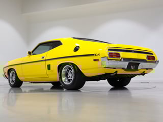 1977 Ford XC Falcon GS Hardtop - 393ci V8 Yellow Glo