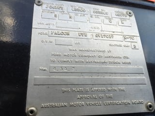 1970 XY Falcon GT Ute