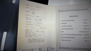 1989 VN Commodore - BT1 Police Car