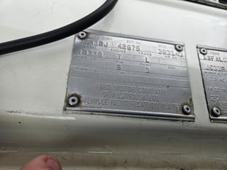 1975 Ford XB GT Falcon - Polar White