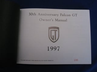 Tickford EL GT Falcon #195