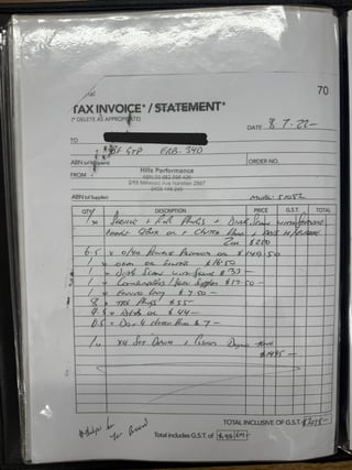 2007 FPV GT-P BF MK II Build No 139 - Silhouette 