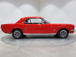 1966 Ford Mustang Coupe 289ci LHD- Candy Apple Red