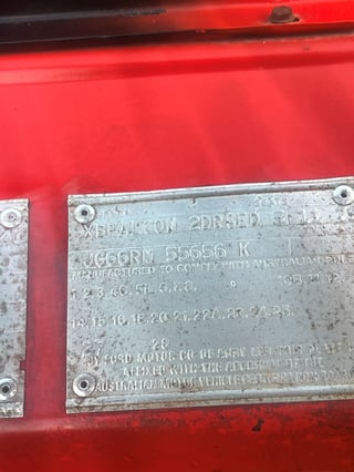 1975 Ford Falcon XB GT Hardtop - Sunroof Red Pepper