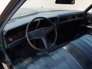 1973 Cadiliac DeVille 4-door Pillarless - 16,673 miles from new!