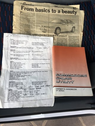 1991 HSV VP Clubsport Build