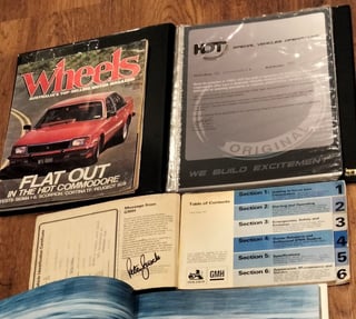 1980 VC HDT Brock Commodore Build No. 195